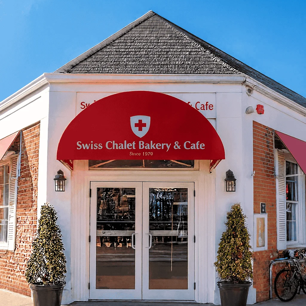 swiss chalet about us america real history